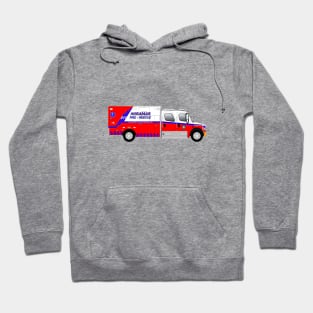 Miramar Fire Rescue Ambulance, Florida Hoodie